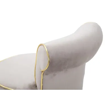 Stołek Barowy LUXY Szary 46 48 96 cm (Wysokość Siedziska 75 cm)